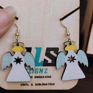 Angel Dangle Earrings